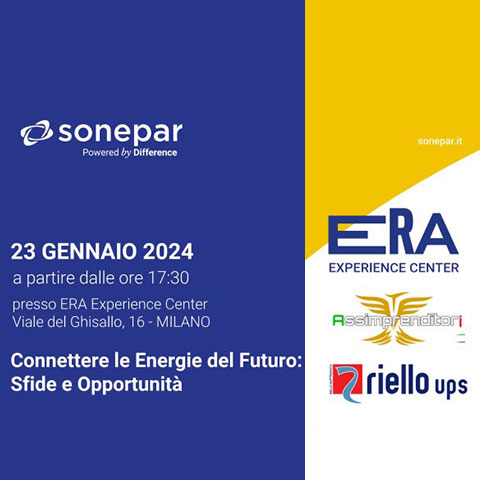 Riello UPS collabora con Sonepar e AssImprenditori all'evento "Connettere le Energie del Futuro: Sfide e Opportunità"